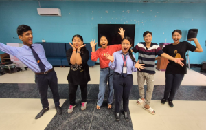 Day four – rehearsing